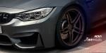 BMW M4 Coupe on Golden ADV.1 Wheels 2014 года